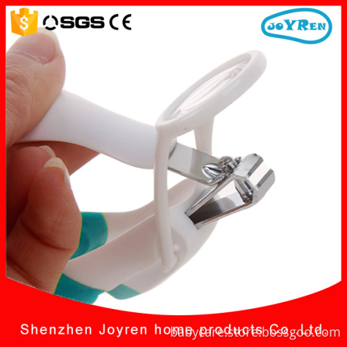 2016 cute design carbon steel baby nail trimmer / baby nail clippers